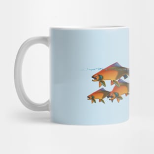 Traveling Trout Mug